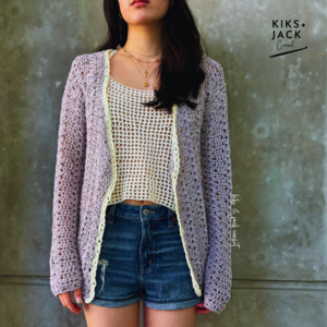Lightweight Lace Crochet Cardigan