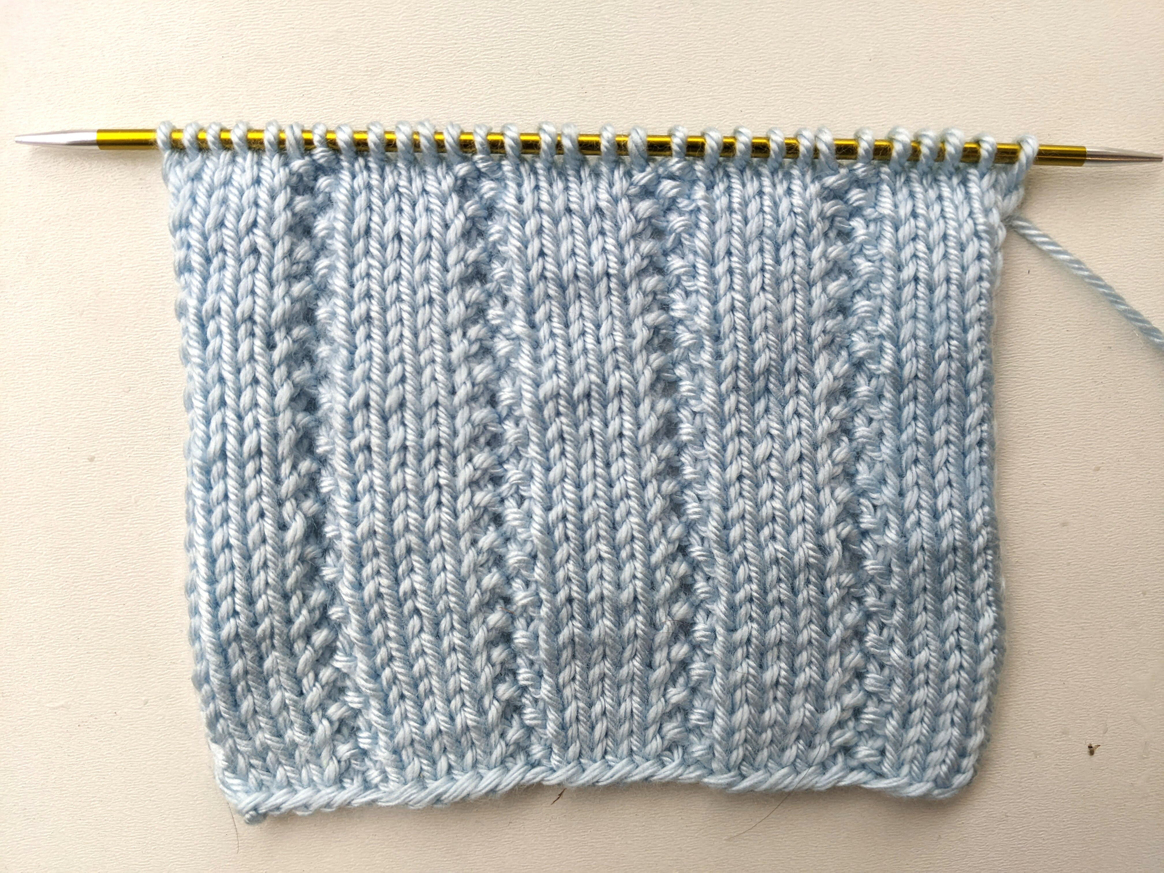 Combo Stitch | AllFreeKnitting.com