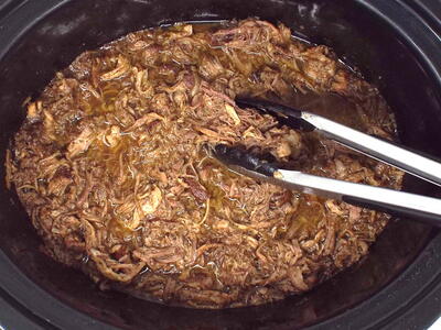 Slow Cooker Mango Jerk Pulled Pork