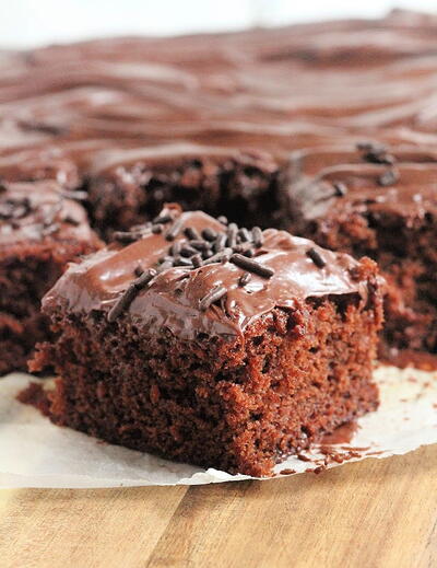 Chocolate Syrup Cake