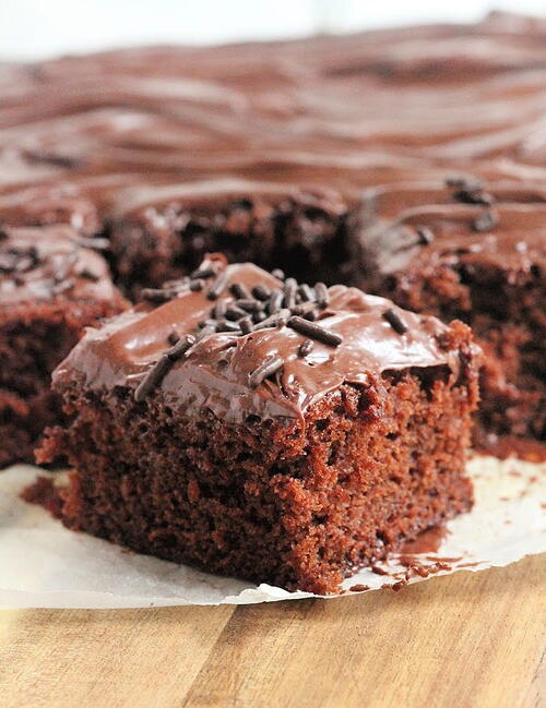 Chocolate Syrup Cake