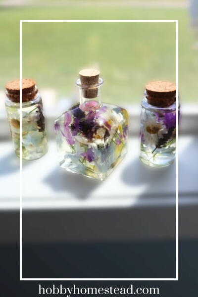 Easy Way To Preserve Flowers In Bottles With Baby Oil
