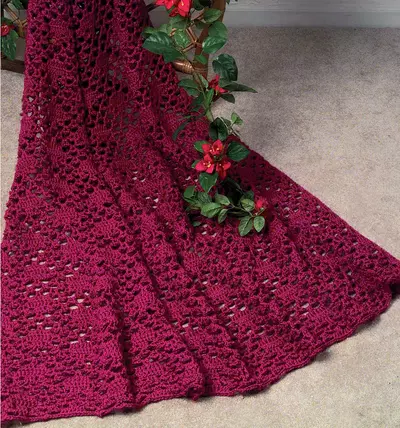 Lace Enchantment Afghan: A Dreamy Crochet Pattern For Cozy Evenings