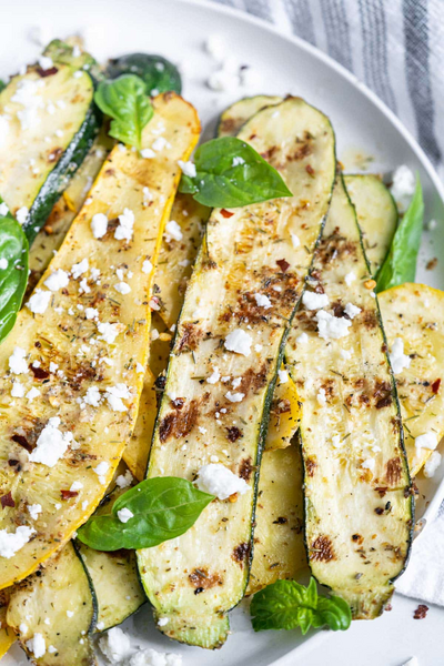 Grilled Zucchini And Yellow Squash