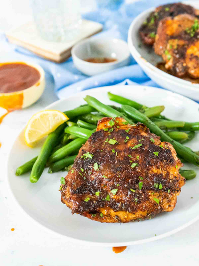 Grilled Bbq Chicken Thighs