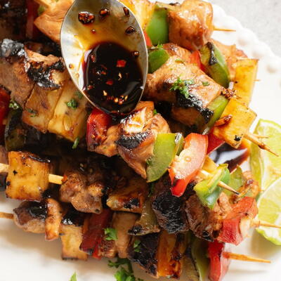 Teriyaki Chicken Skewers