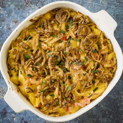 Seafood Mac And Cheese