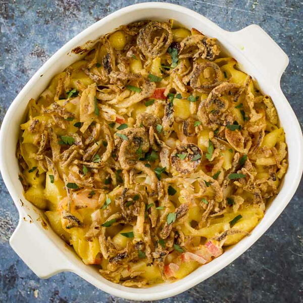 Seafood Mac And Cheese