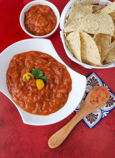 Cherry Tomato Salsa