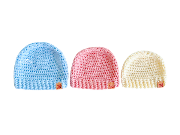 Easy Crochet Baby Hat Pattern