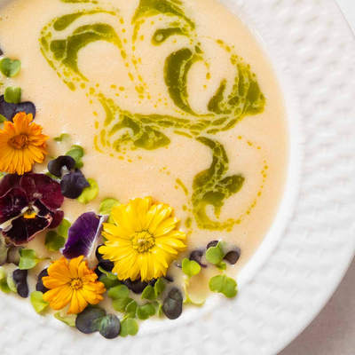Chilled Peach Soup