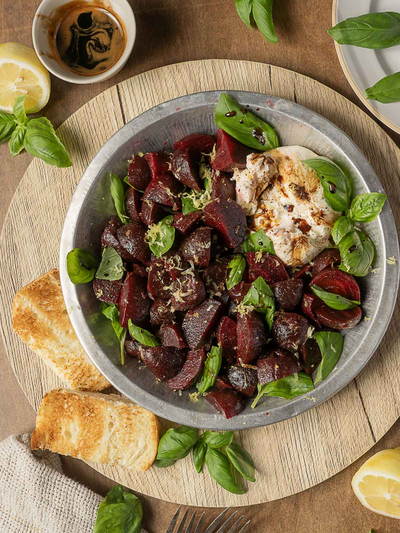 Roasted Beet And Burrata Salad