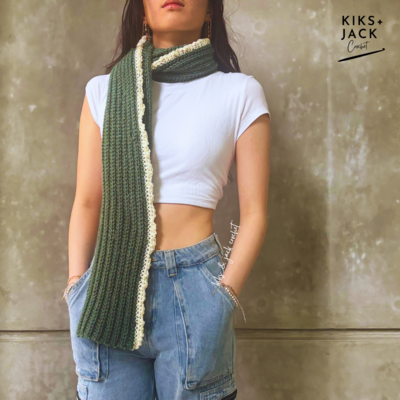 Quick & Easy Basic Crochet Scarf