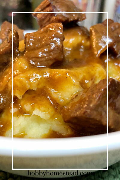 Tender Homestyle Beef Tips With Rich Gravy Recipe