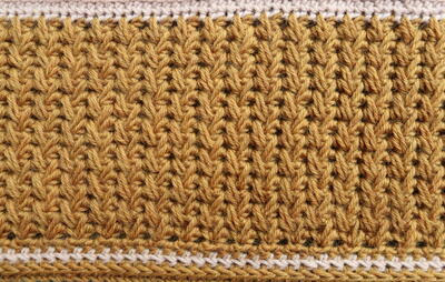 Feathers Crochet Blanket Stripe Pattern