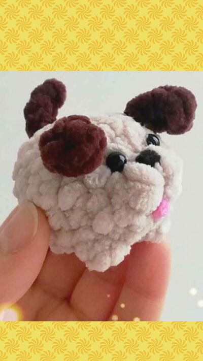 Adorable Polka Dot Dog
