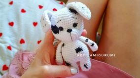 Amazing Amigurumi Dalmatian Puppy