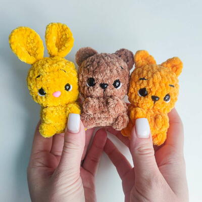 Free Crochet Pattern: Adorable Baby Animals