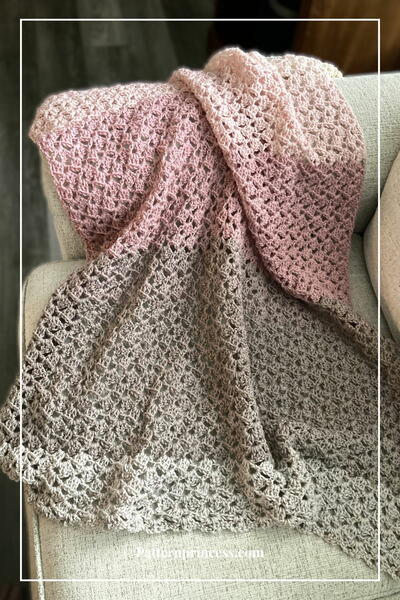 Sandstone And Rose Blanket 
