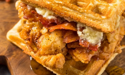 How To Make The Best Waffle Chicken Sandwich At Home
