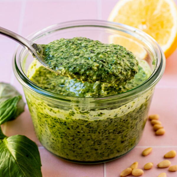 Dairy-free Basil Pesto Sauce