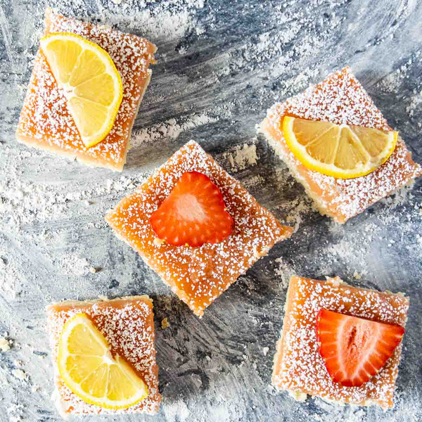 Strawberry Lemon Bars