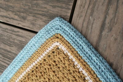 Crochet Blanket Border Pattern