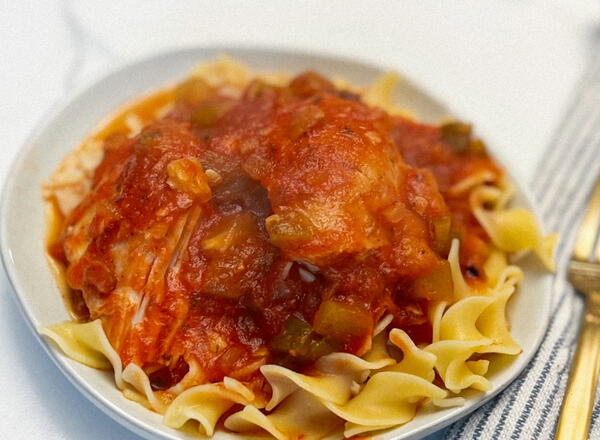Slow Cooker Chicken Cacciatore