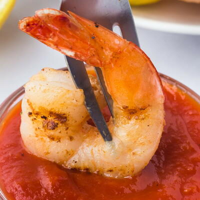 Grilled Shrimp Cocktail 