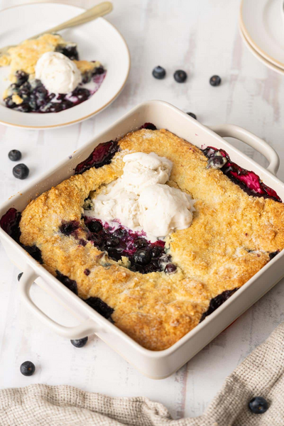 Gluten-free Blueberry Cobbler