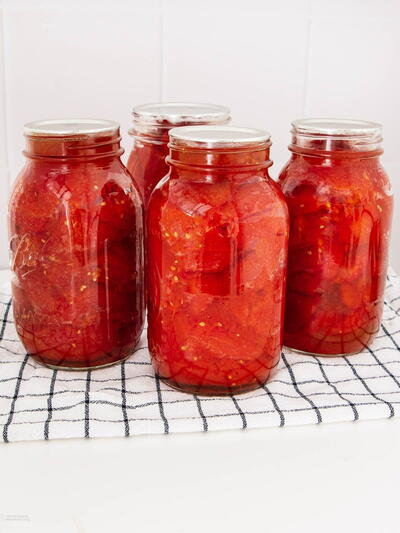 Canning Whole Tomatoes (water Bath Or Pressure Canning)
