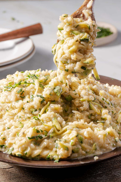 Cheesy Zucchini Rice