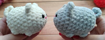Crochet Adorable Chubby Kittens