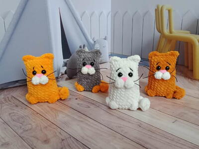 Adorable Kitten Keychains