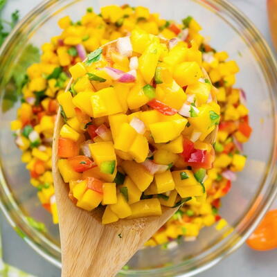 Mango Habanero Salsa