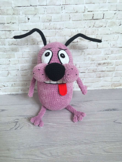 The Cowardly Dog Crochet Pattern