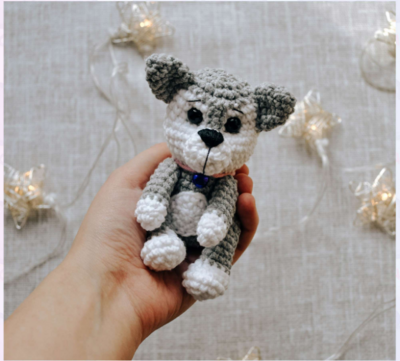 ‘husky Chik’: Margevich’s Adorable Amigurumi