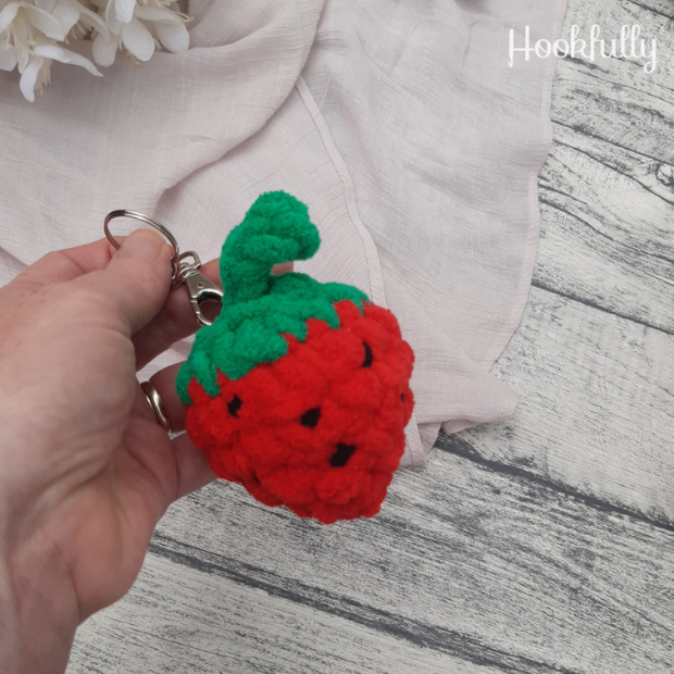 Strawberry Keychain