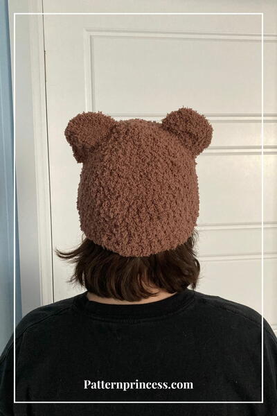 Fluffy Baby Bear Beanie