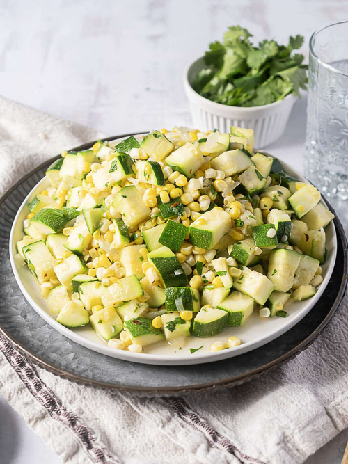 Sauteed Zucchini And Corn