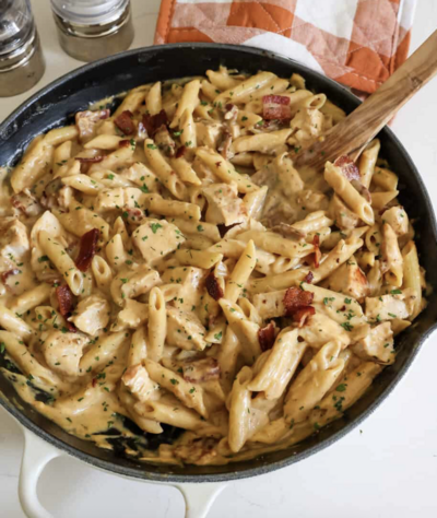 Chicken Bacon Ranch Pasta 
