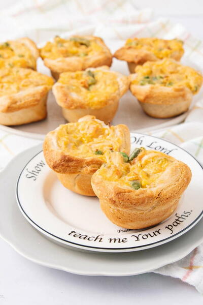 Chicken Mini Pot Pies With Golden Crust
