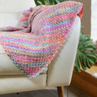 Sherbet Skies Baby Blanket