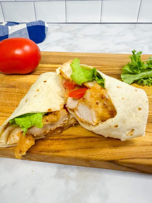Chicken Nugget Wraps