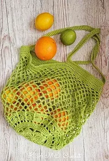 Sakura Market Bag Crochet Pattern
