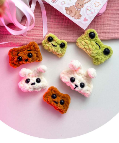 Cute Amigurumi Slices