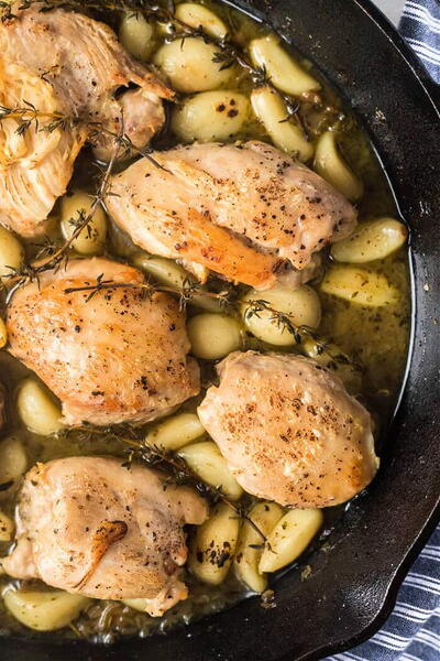 40 Clove Garlic Chicken
