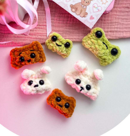 Cute Amigurumi Slices