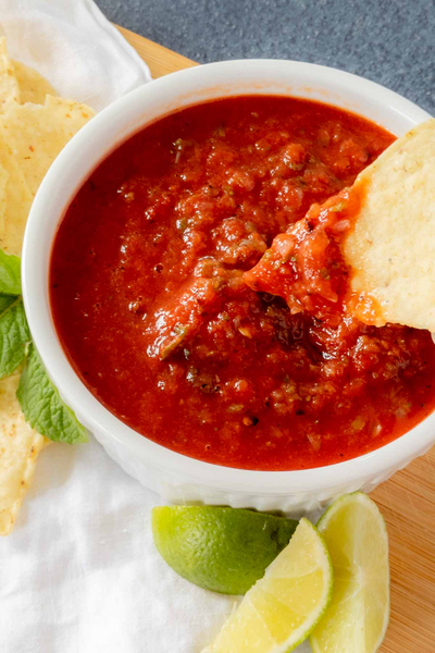 Salsa With Canned Tomatoes