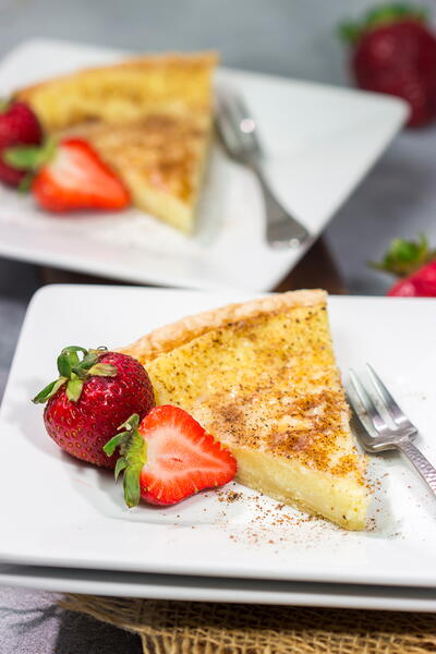 Egg Custard Pie